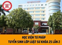 Học Viện Tư Pháp Tphcm Tuyển Sinh 2022