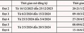 Lịch Đăng Ký Đánh Giá Tư Duy 2025