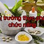 Mã Ngành Thực Phẩm Chức Năng