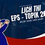 Thời Gian Đăng Ký Thi Tiếng Hàn Eps 2023 Tại Tphcm Pdf