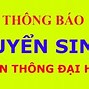 Tuyển Sinh Đại Học Tài Nguyên Môi Trường 2022 Pdf